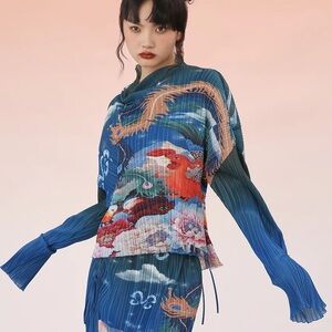 SOLD - MUKZIN Peony Phoenix top - Sz S